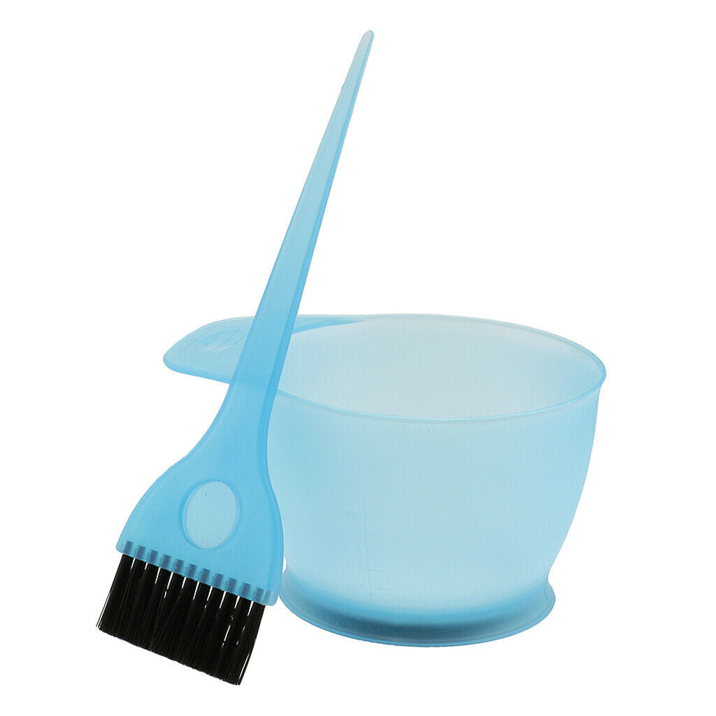 4pcs Hairdressing Hair Colouring Brush Bowl Tool Hair Dying Set for Barbershop