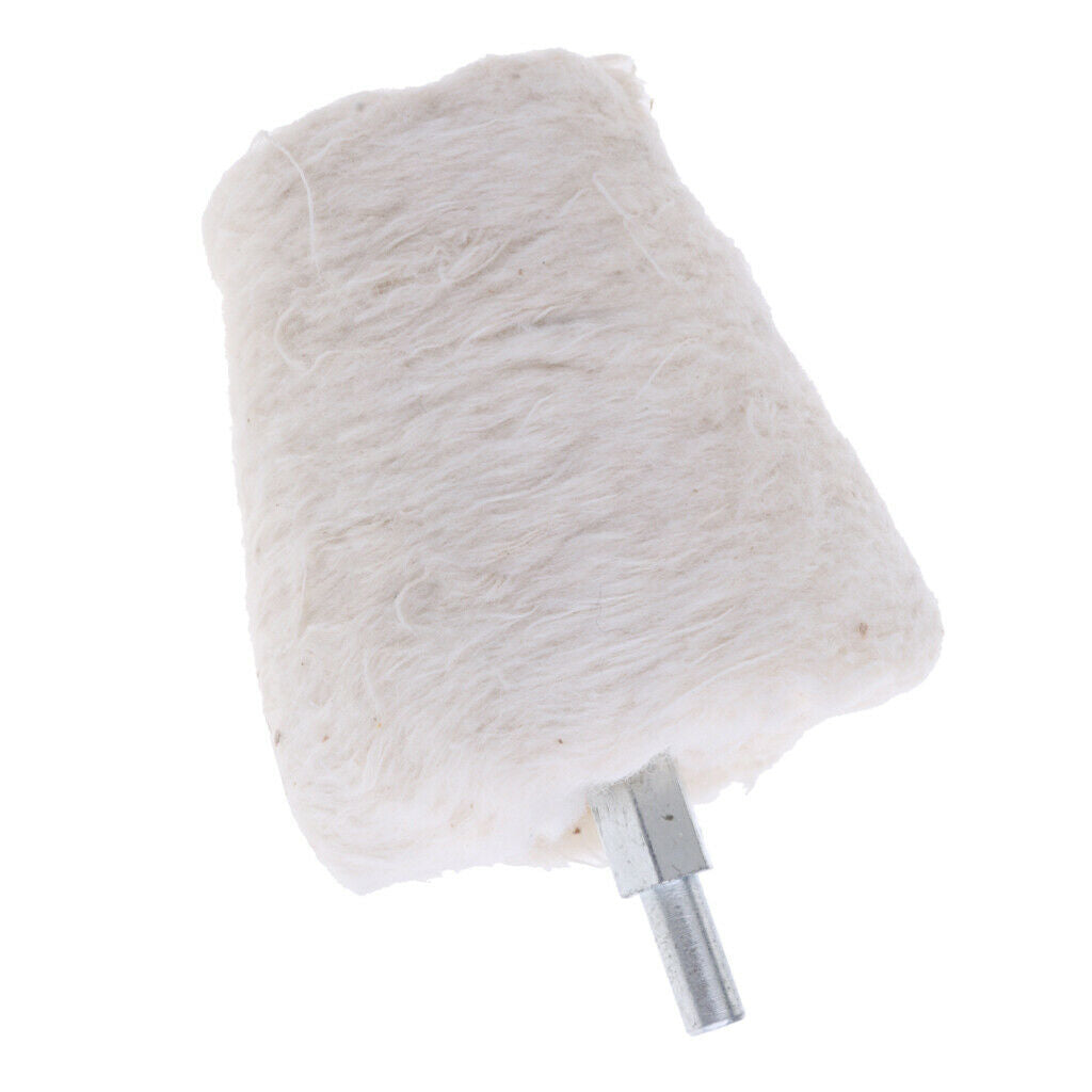 Polishing Buffing Wool Cotton wheel for Rotary Tool Accessory #6- 45x65mm
