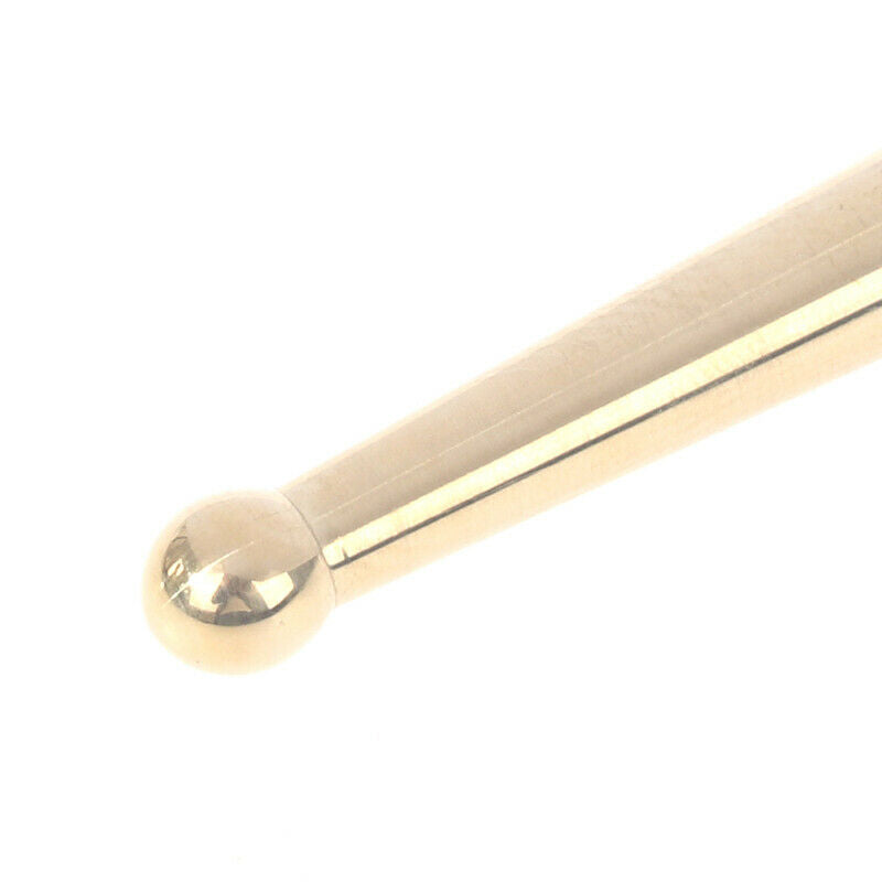 1X Brass Face Eye Point Ear Reflexology Massage Pen Guasha Acupoint Detect SFCA