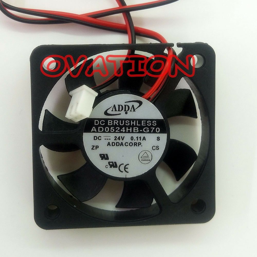 For 1pc ADDA AD0524HB-G70 Axial fan DC24V 0.11A 50*50*10mm