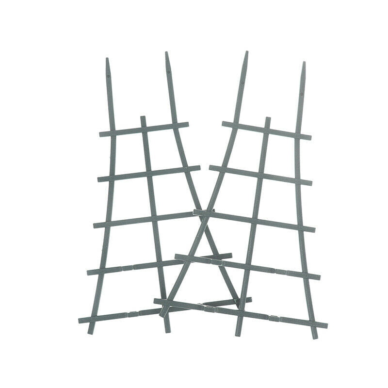 2Pcs Garden Mini Climbing Trellis DIY Plastic Potted Plant Support Trellises Rf
