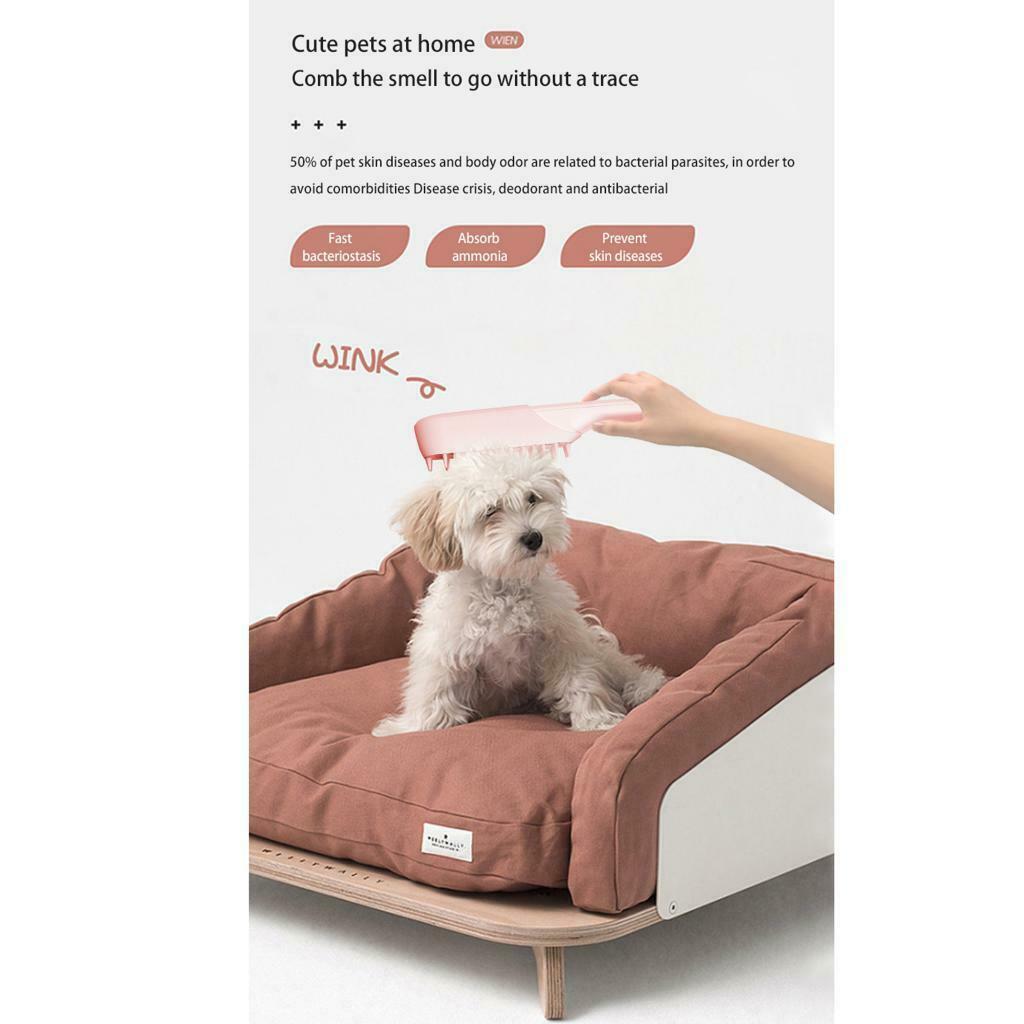 Dog Odor Remover Brush Electric Ozone Generator Massage Comb Pets Rabbit, Puppy
