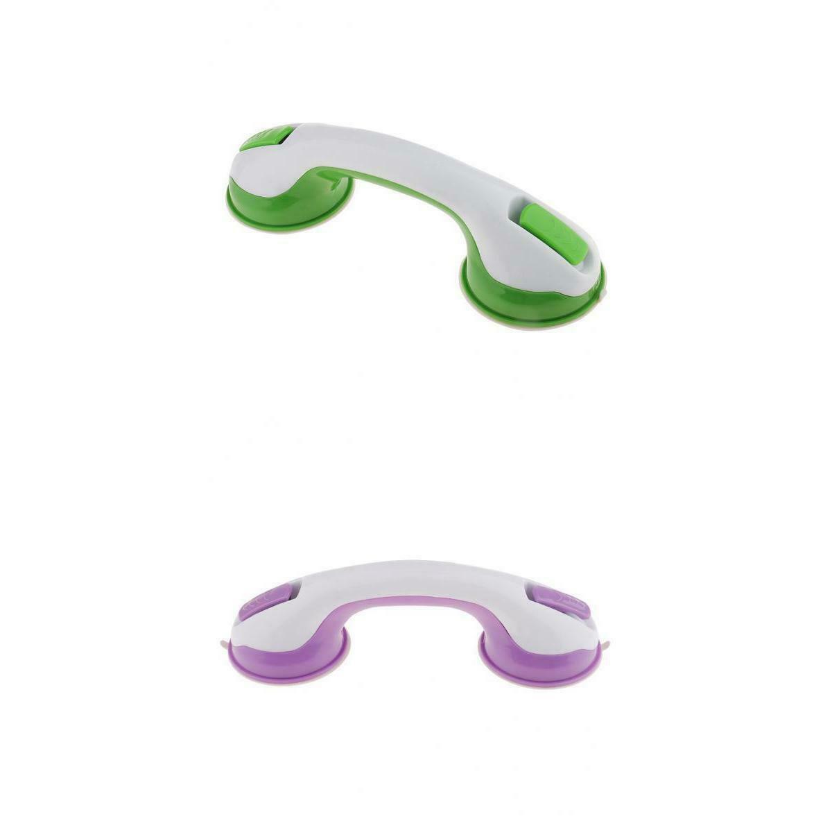 2 pack Suction Bathroom Grab Bar Towel Bar Safety Handle Bathtub Handrail Shower
