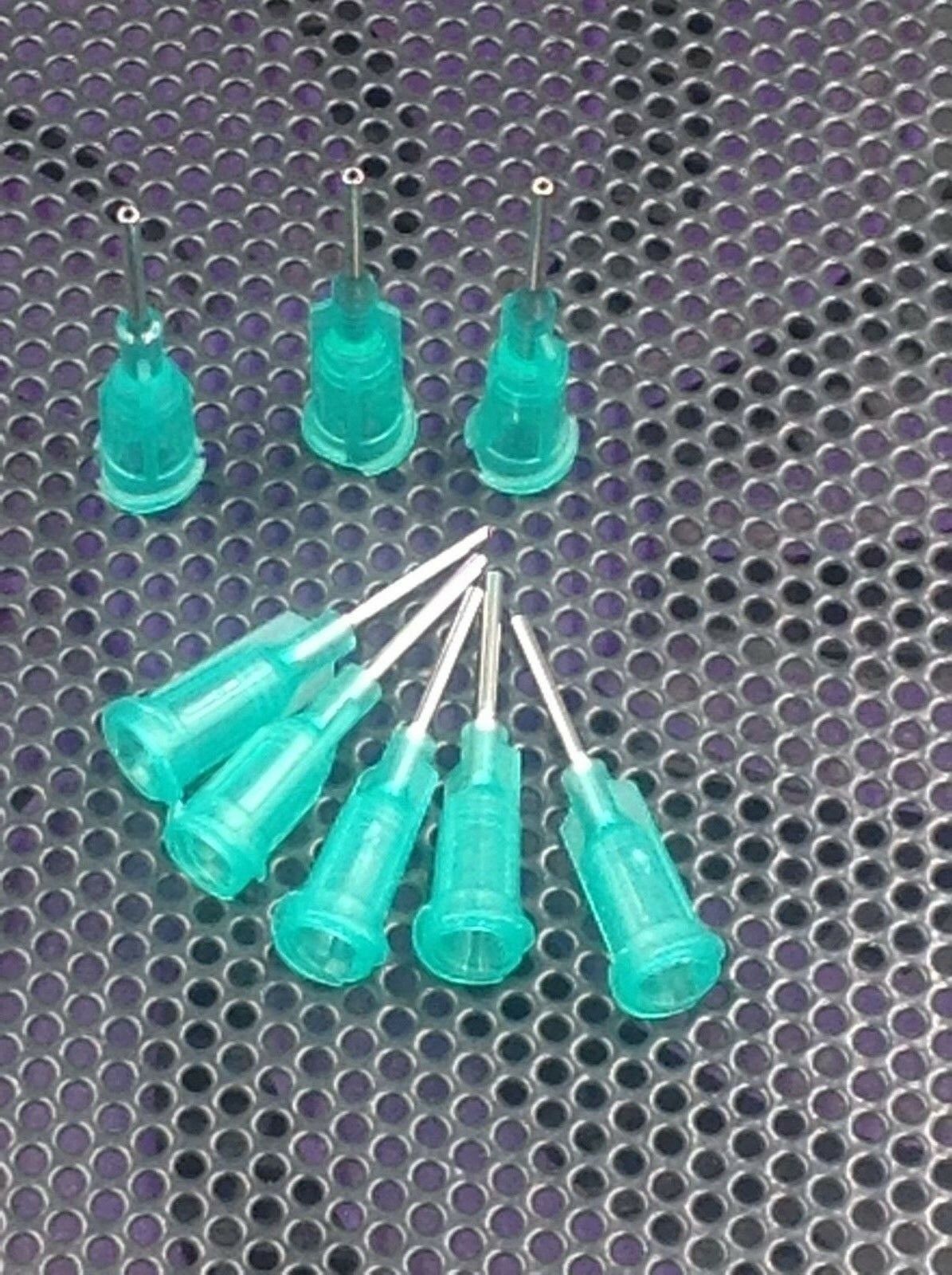 50pcs 1/2" 18Ga Dispensing Needle Tip For Liquid Dispenser Adhesive Glue 0.5"