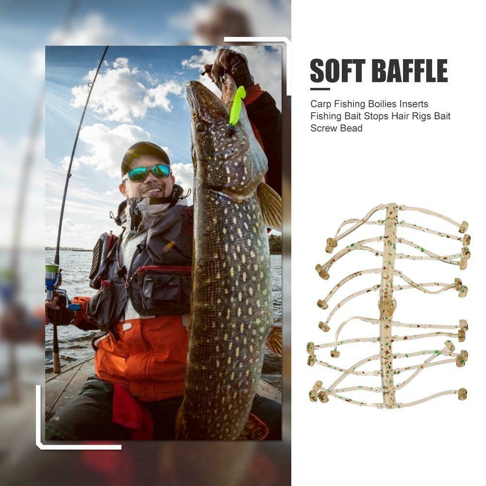 Carp Fishing Boilies Inserts Fishing Bait Stops Hair Rigs Bait Screw Bead Tool