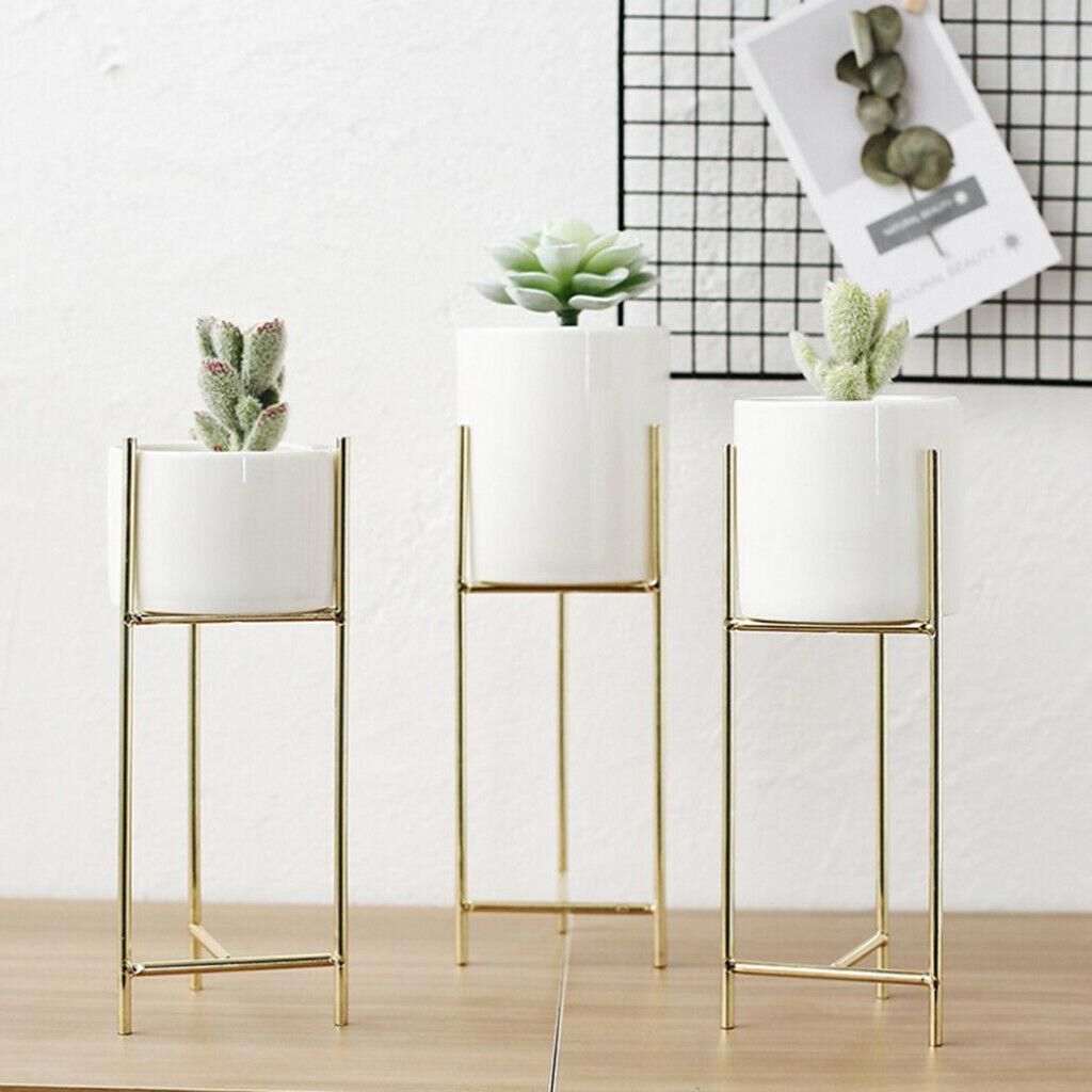 2x Scandinavian Ceramic Iron Art Vase Set with This Home Office Decoration