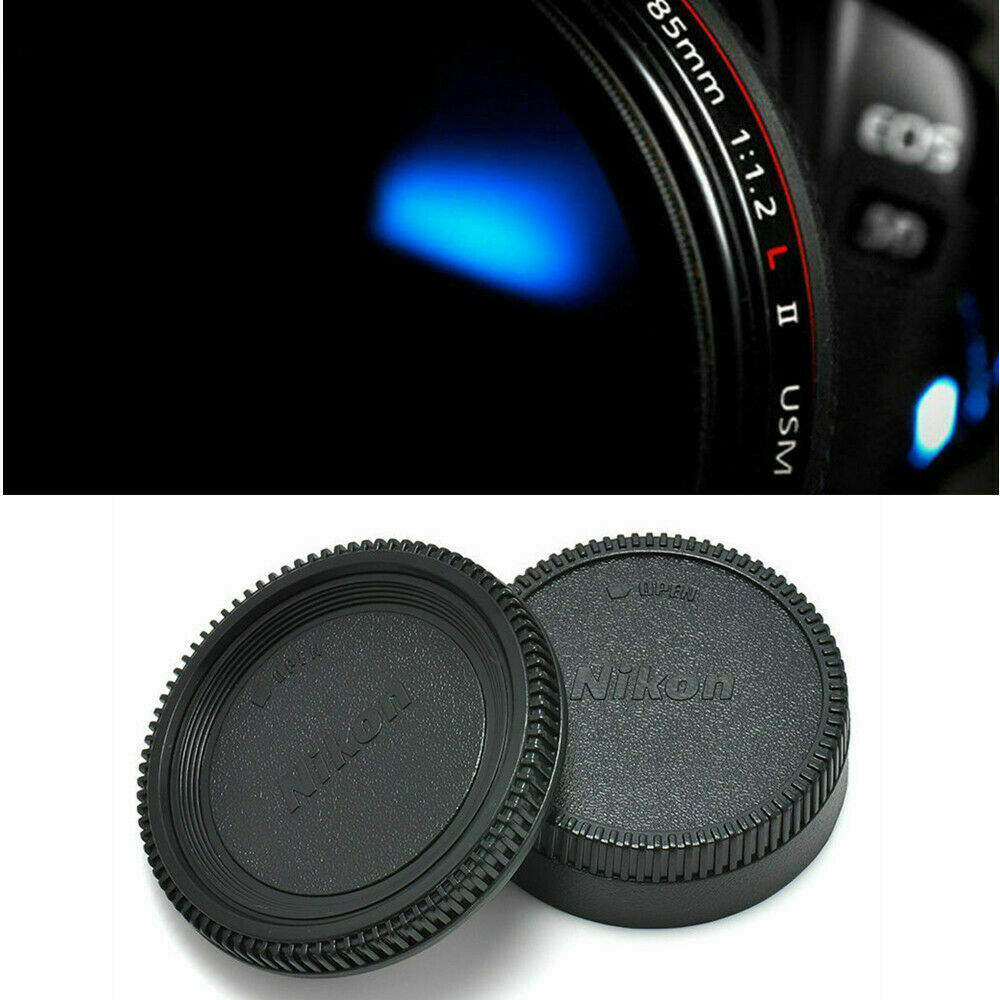 New Body Lens Cover (Front + Rear) For Nikon AF AF-S Lens DSLR SLR Camera