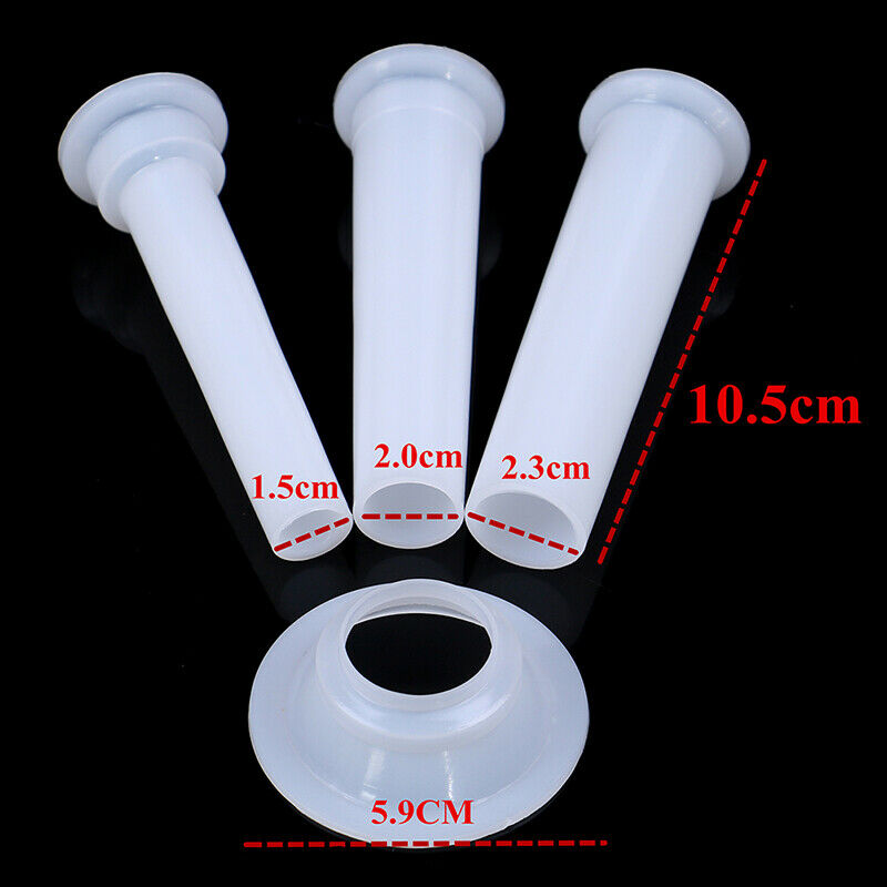4Pcs Meat Grinder Filling Meat Tube Sausage Filling Handmade Sausage Tube.l8