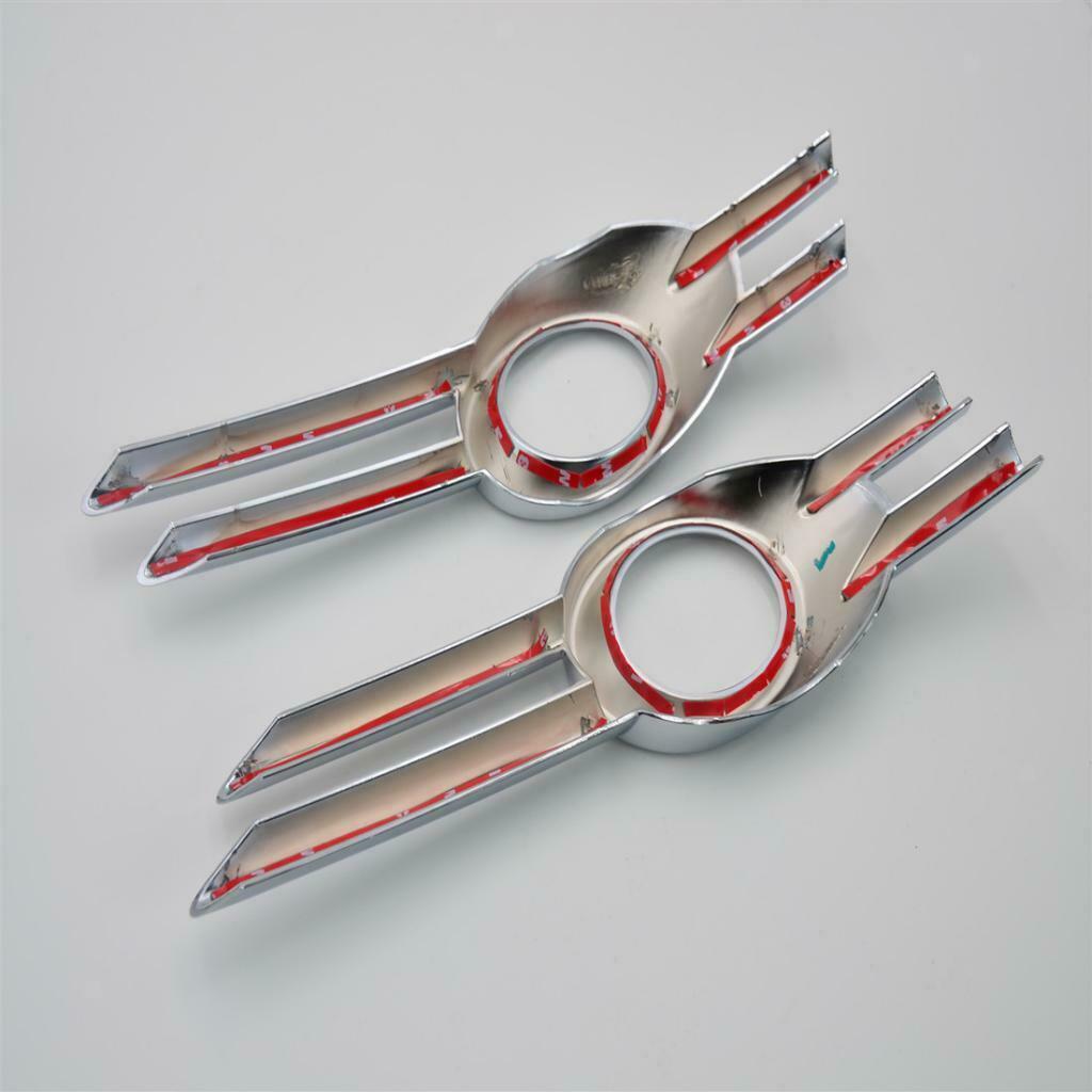 2 Sets Brand New Chrome Fog Light Cover Bumper Grille Trim for VW Passat CC