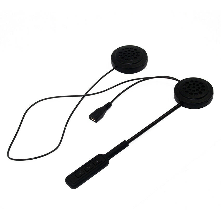 Bluetooth Motorcycle Helmet Headset Hands Free Earphone for Motorbike Riding