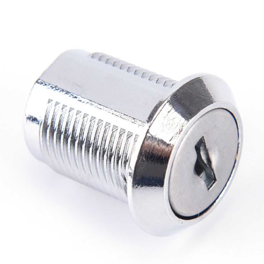Tool Box Furniture Locking 19mm Dia Thread Cylinder Cam Lock with Key G*HWC Re