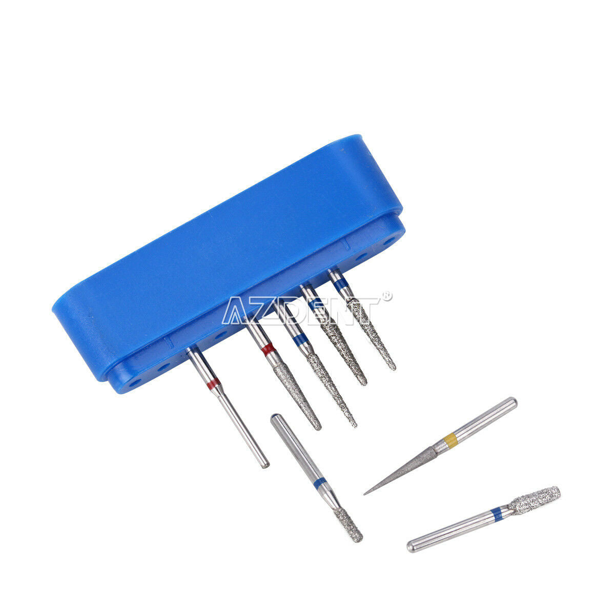 50 X AZDENT Dental Diamond Burs Set FG-113 FG Crown Preparation Molar Teeth kit