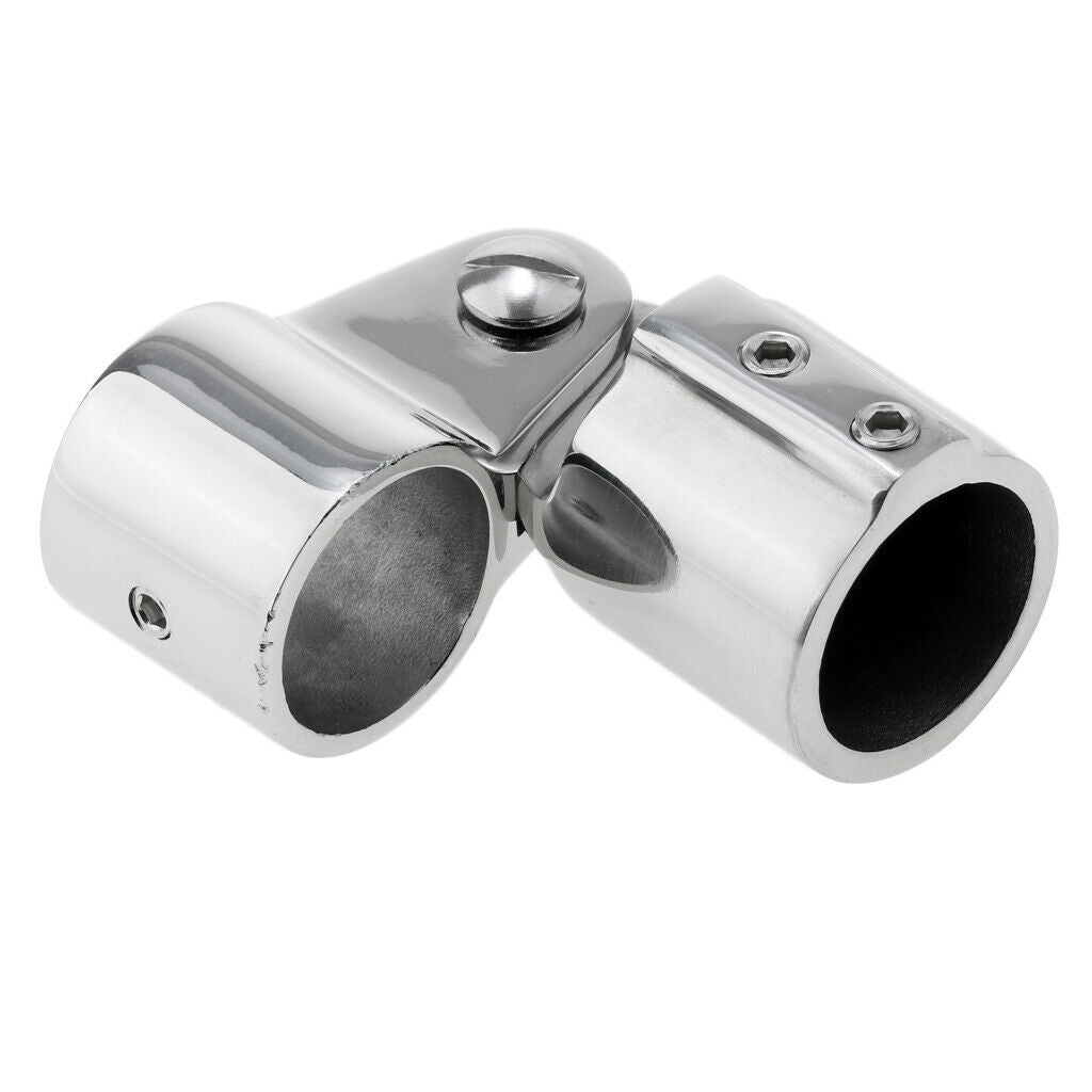 Steel 25mm Bimini Eye Outer End Cover Hinge