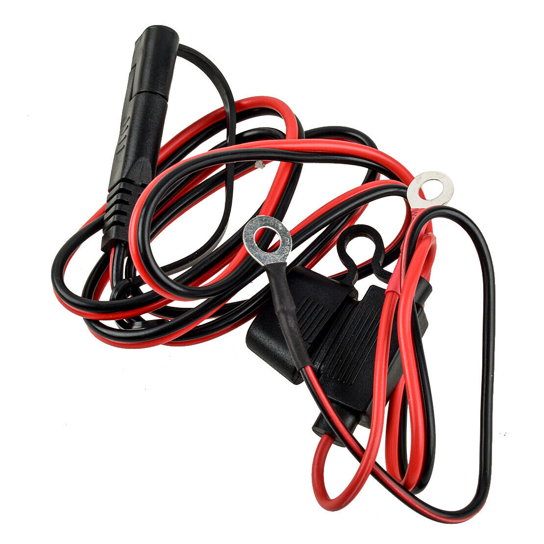 Motorcycle SAE to USB Port Charger Cable Adapter Voltmeter Phone Tablets DC
