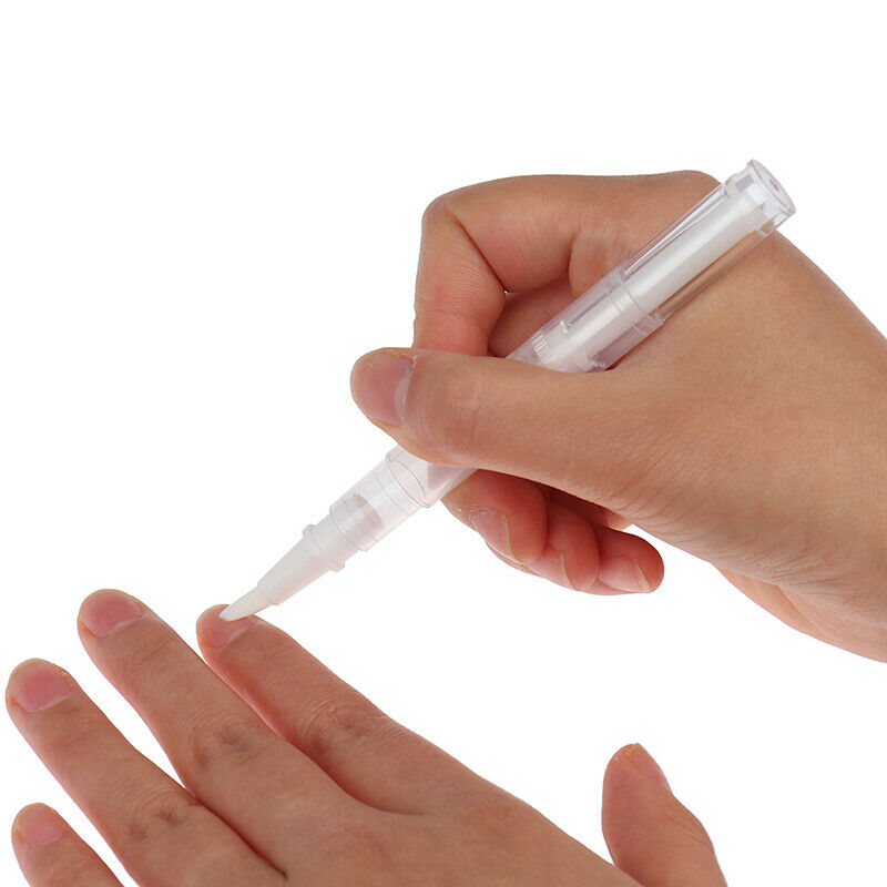5Pcs 3ML Nail Nutrition Oil Empty Pen Botttle With Brush Applicator Nail .l8