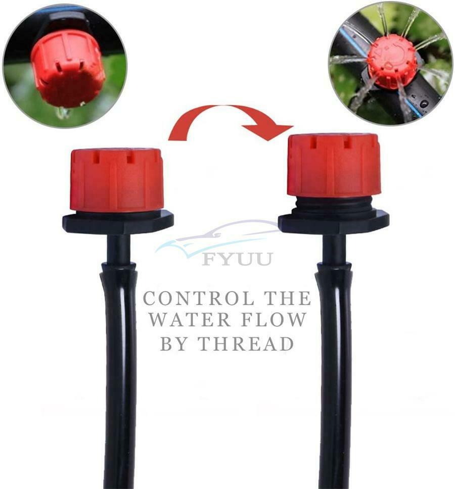 100Piece 0.59"×9.84"Irrigation Watering Nozzles Heads For Watering Potted Plants