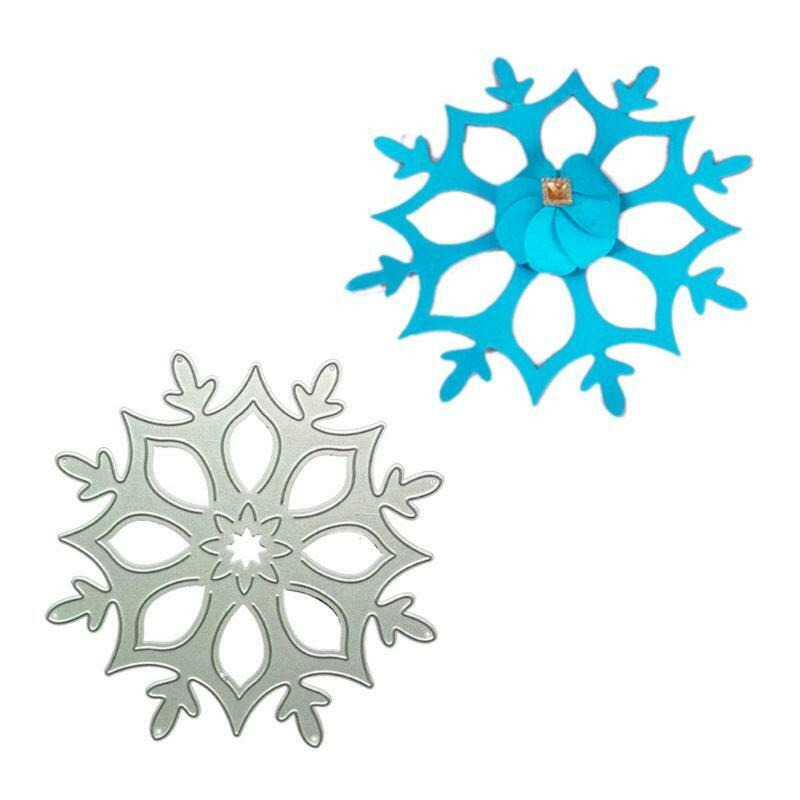 Snowflake Metal Cutting Dies Stencil DIY Scrapbooking Album Paper Card Template