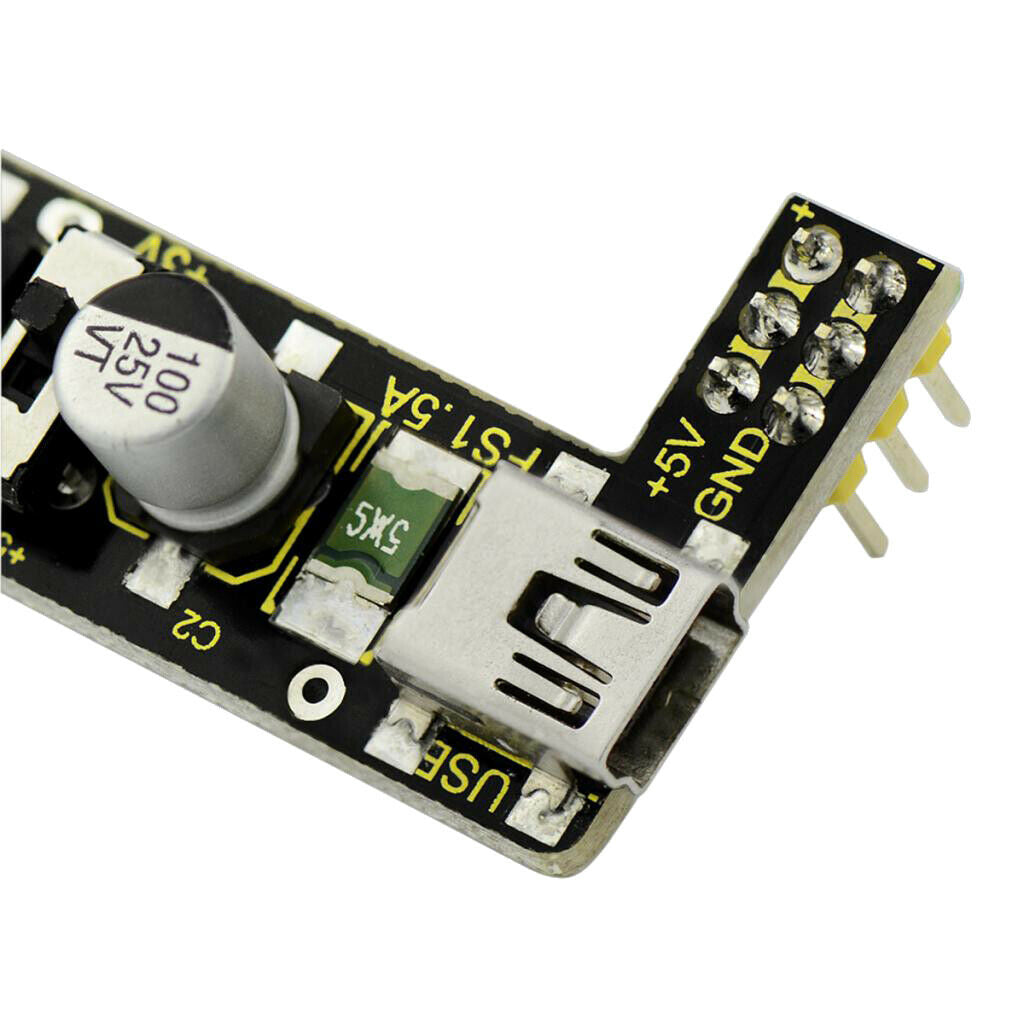 7-12V (DC)/5V USB Input Power Supply Module 3.3/5V Output 500 ma for MB102