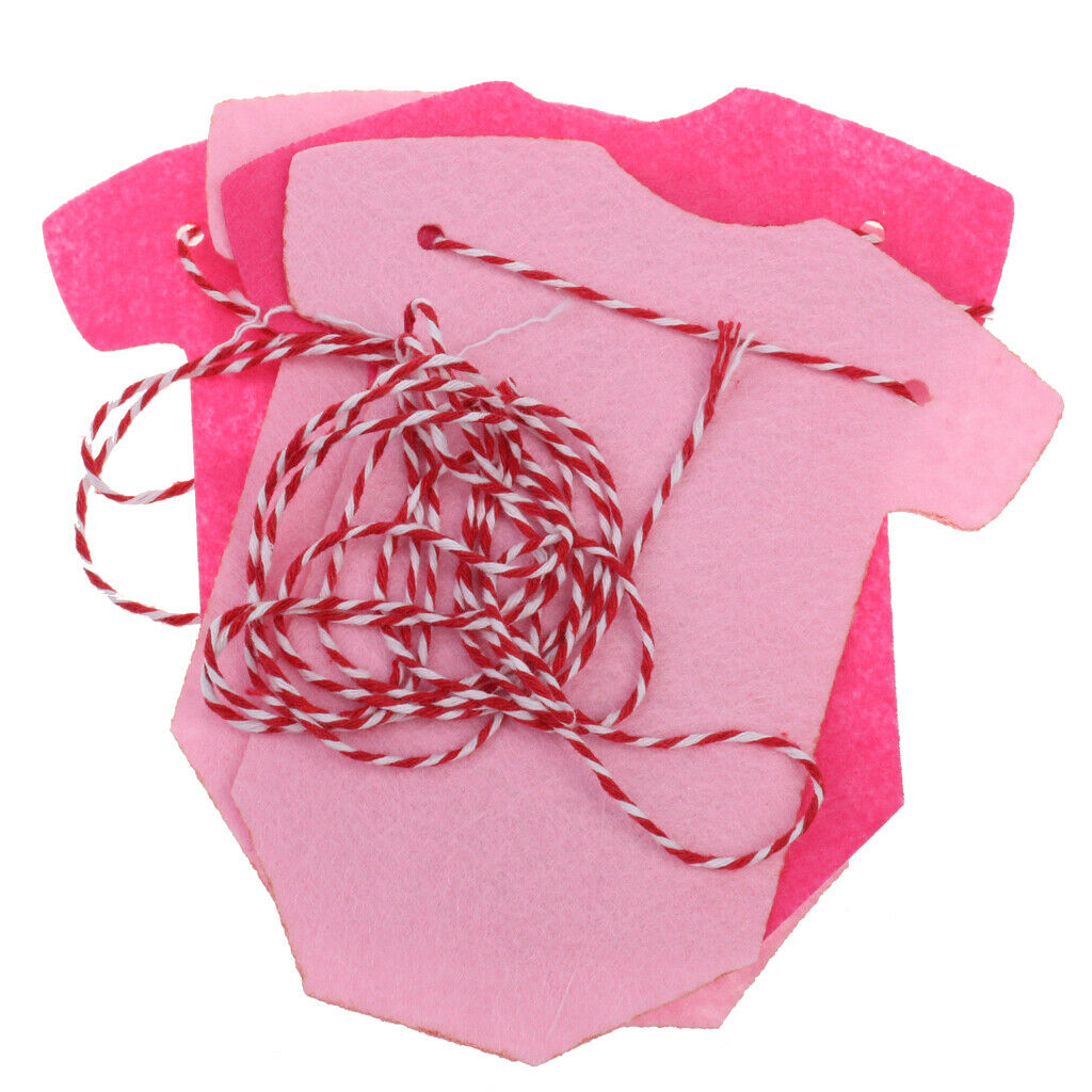 Clothes Banner Baby Shower Garland Birthday Party Home Hanging Decor 5 Flags