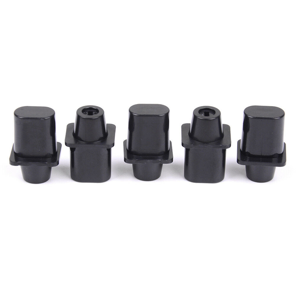 5Pcs Switch cap tip top-hat switch tip black for guitar paY1