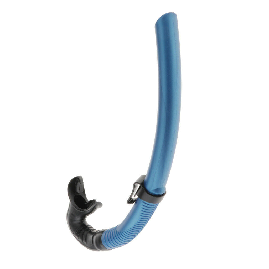 Premium Swimming Snorkel Lap Swim Mouthpiece Breathing Tube Nose Plug Gear
