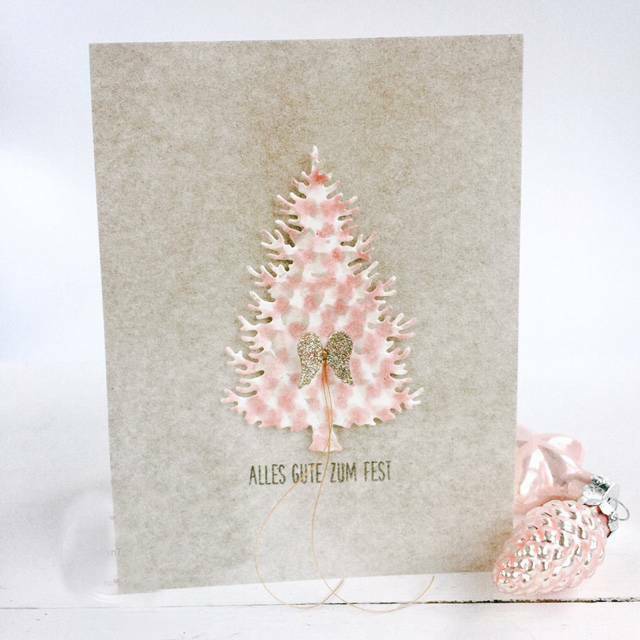 Xmas Tree Metal Cutting Dies for DIY Scrapbook Album Paper Card Making De.l8