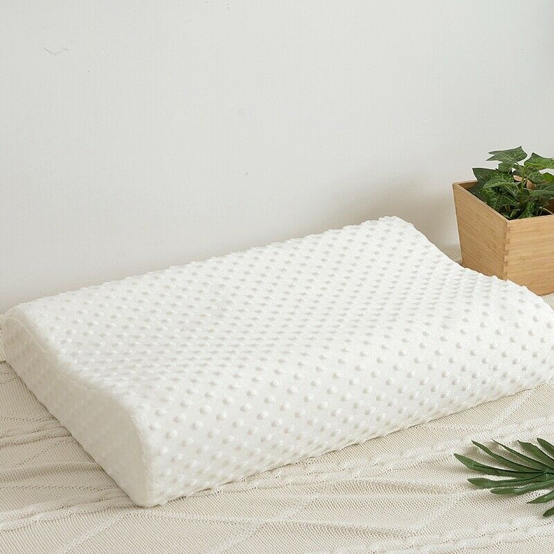 Memory Foam Pillow Orthopedic Pillow Latex Neck Pillow Fiber Slow Rebound SoftQ8