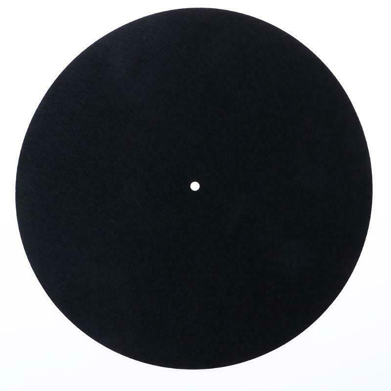Felt Turntable Platter Mat LP Slip Mat Audiophile 3mm Thick For LP Vinyl Record