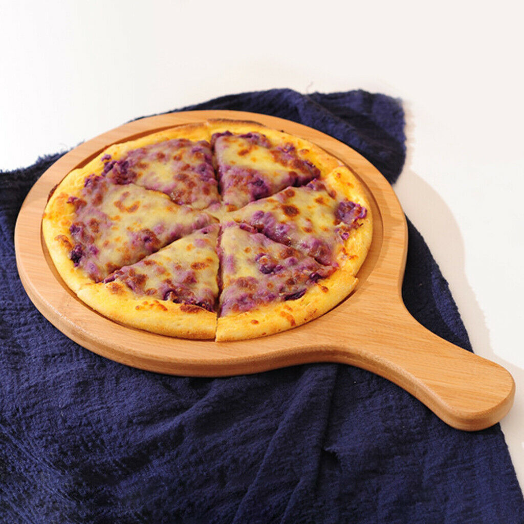13inch Pizza Peel w/ Wooden Handle Pizza Cake Shovel Pizza Baking Tools