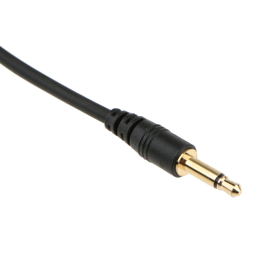 3.5mm to Male Flash PC Sync Cord Thread Lock for  SLR Camera