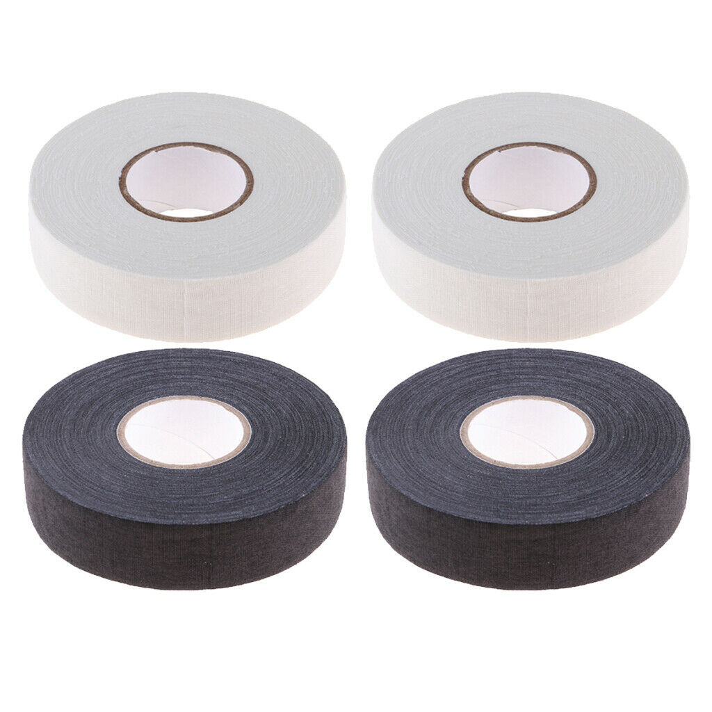 4 Rolls of Ice Hockey Stick  Tape Grip Self-adhesive Cotton Tape Cover