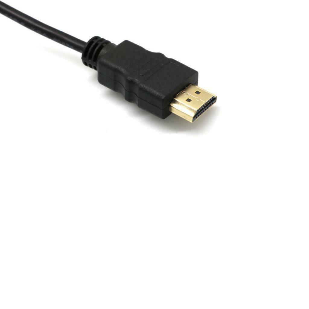 3ft/1m HDMI Male to VGA Male Video Converter Adapter Cable Cord 1080P 340MHz