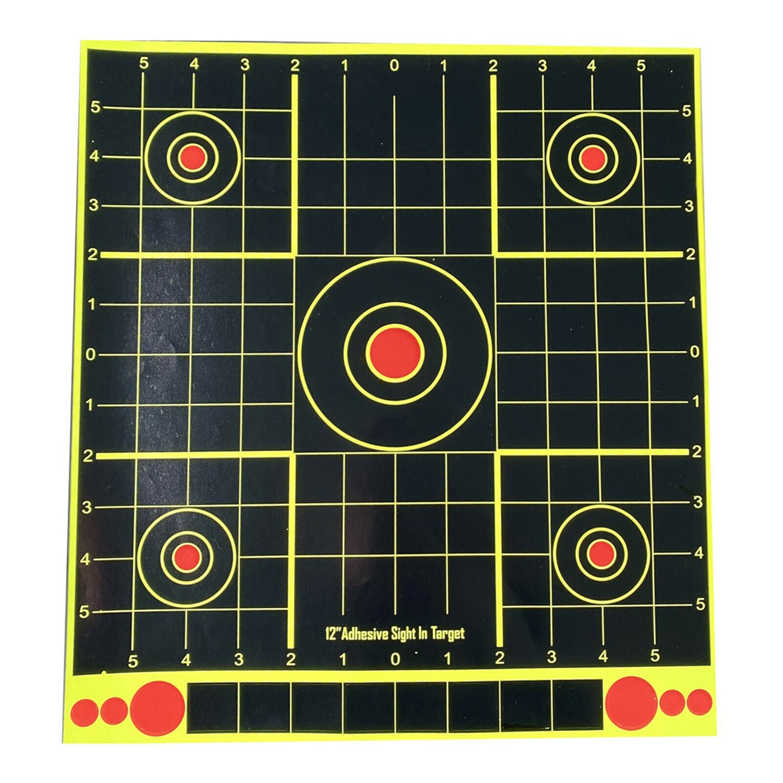 10Pieces 12'' Shooting Paper Target Hunting Splatter Targets Practicing