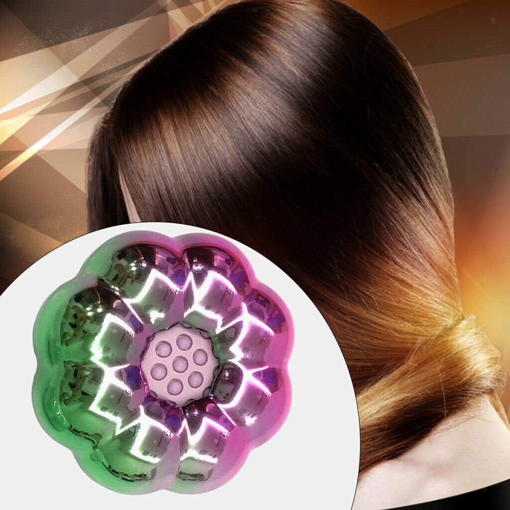 Hair Brush Air Cushion Massage Brush for Men Women Curly Hair Rainbow Flower