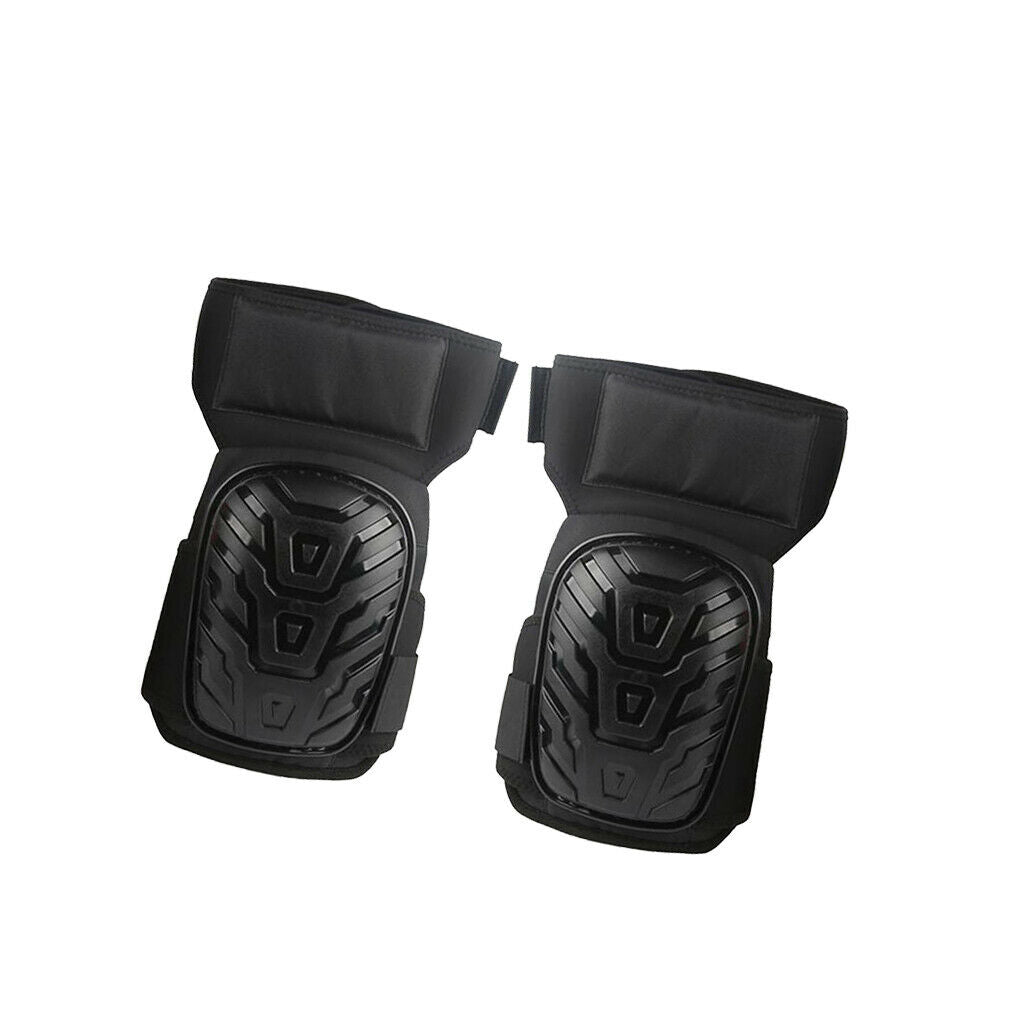 2Piece Construction Cleaning Work Knee Pads w/Gel Cushion Anti-Slip Band