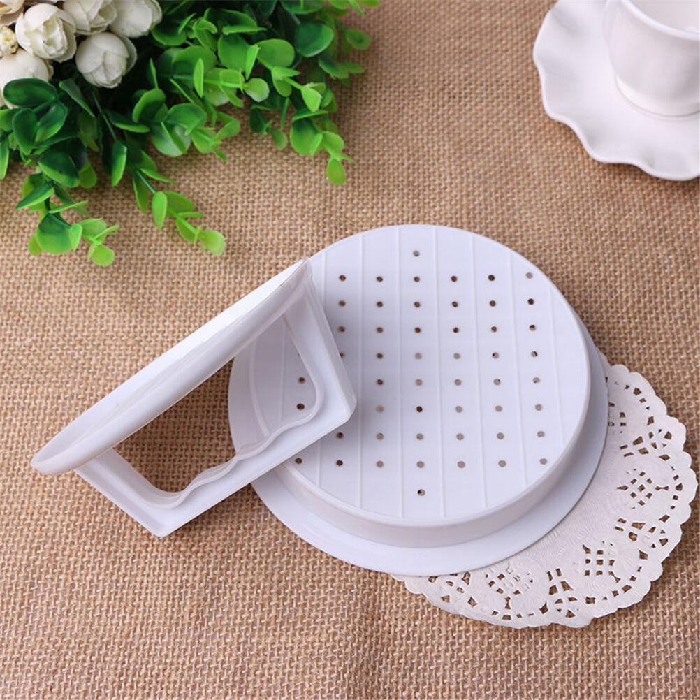 Plastic Burger Press Hamburger Meat Beef Grill Cooking Maker Kitchen Mold.l8