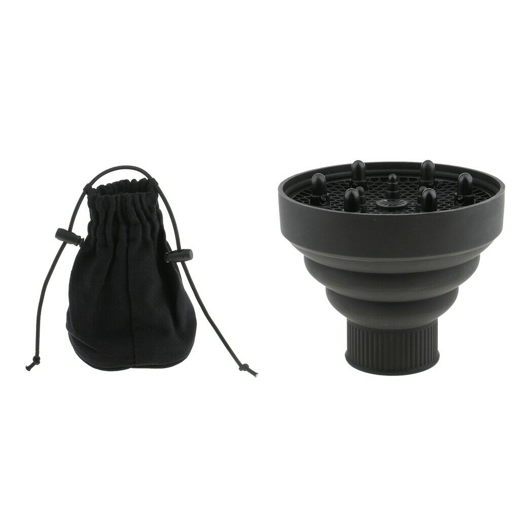 Universal Hair Dryer Blower Diffuser with Hair Dryer Attachment Cover Sock