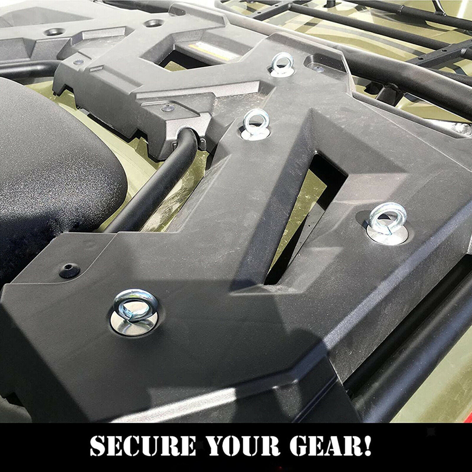 4 Pieces Anchors Tie Down for Polaris RZR Lock and Ride ACE Accessories