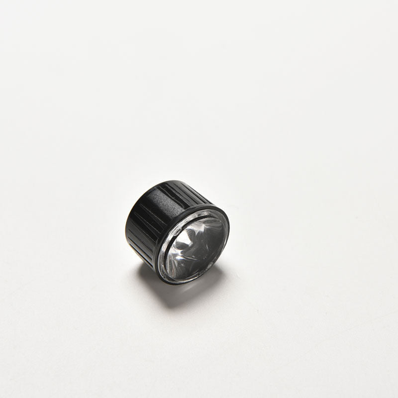 10pcs Led lens 5 Degree For 1w 3w 5w Lamp with Black Holder LENs LED  Qx