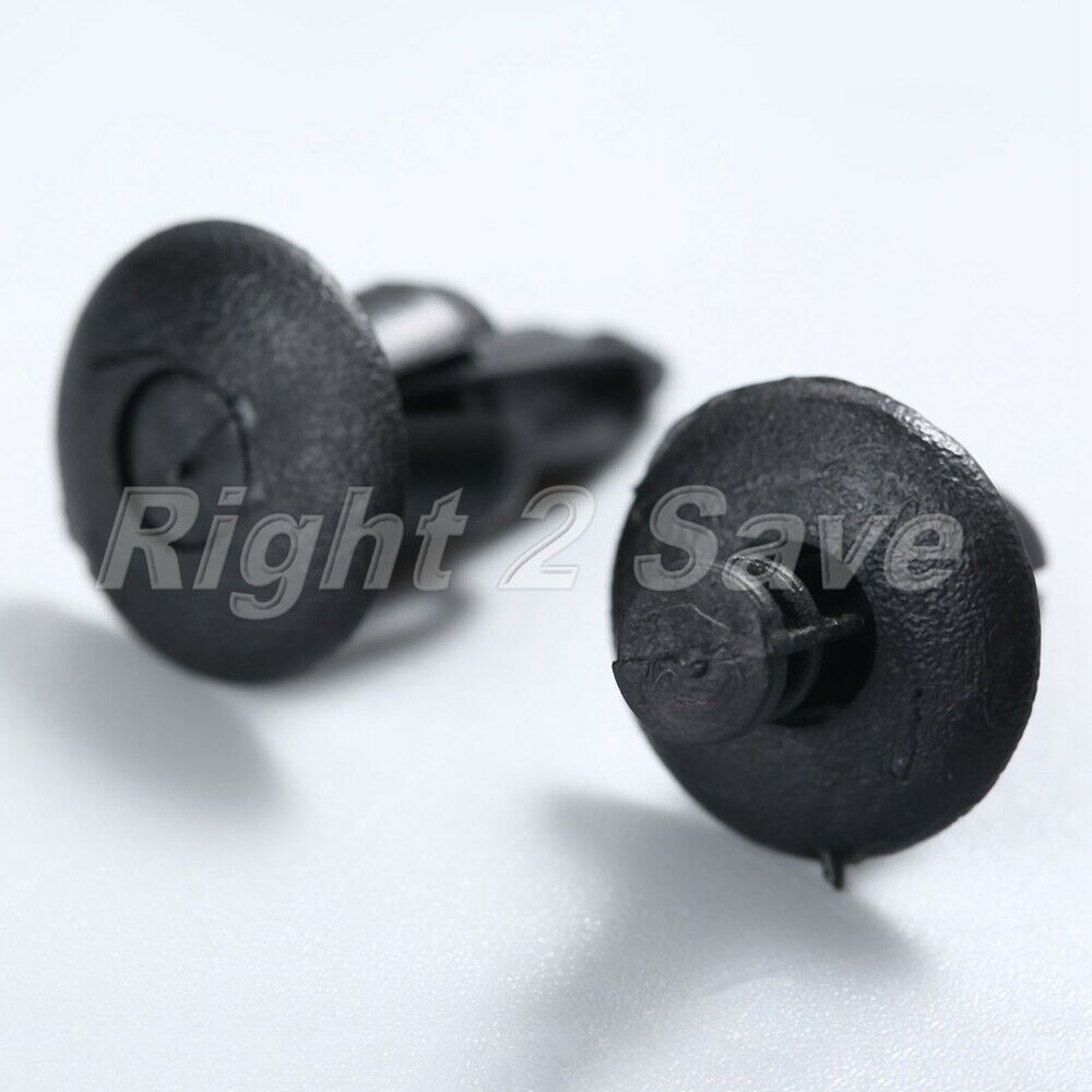 100Pcs Black Motorcycle Fairing Panel Screws Clips Bolts for Kawasaki Roadster