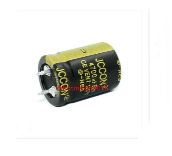 2 Pins CD293 4700uf 4700mfd 50V 22*30 Electrolytic Capacitor For DIY Repair