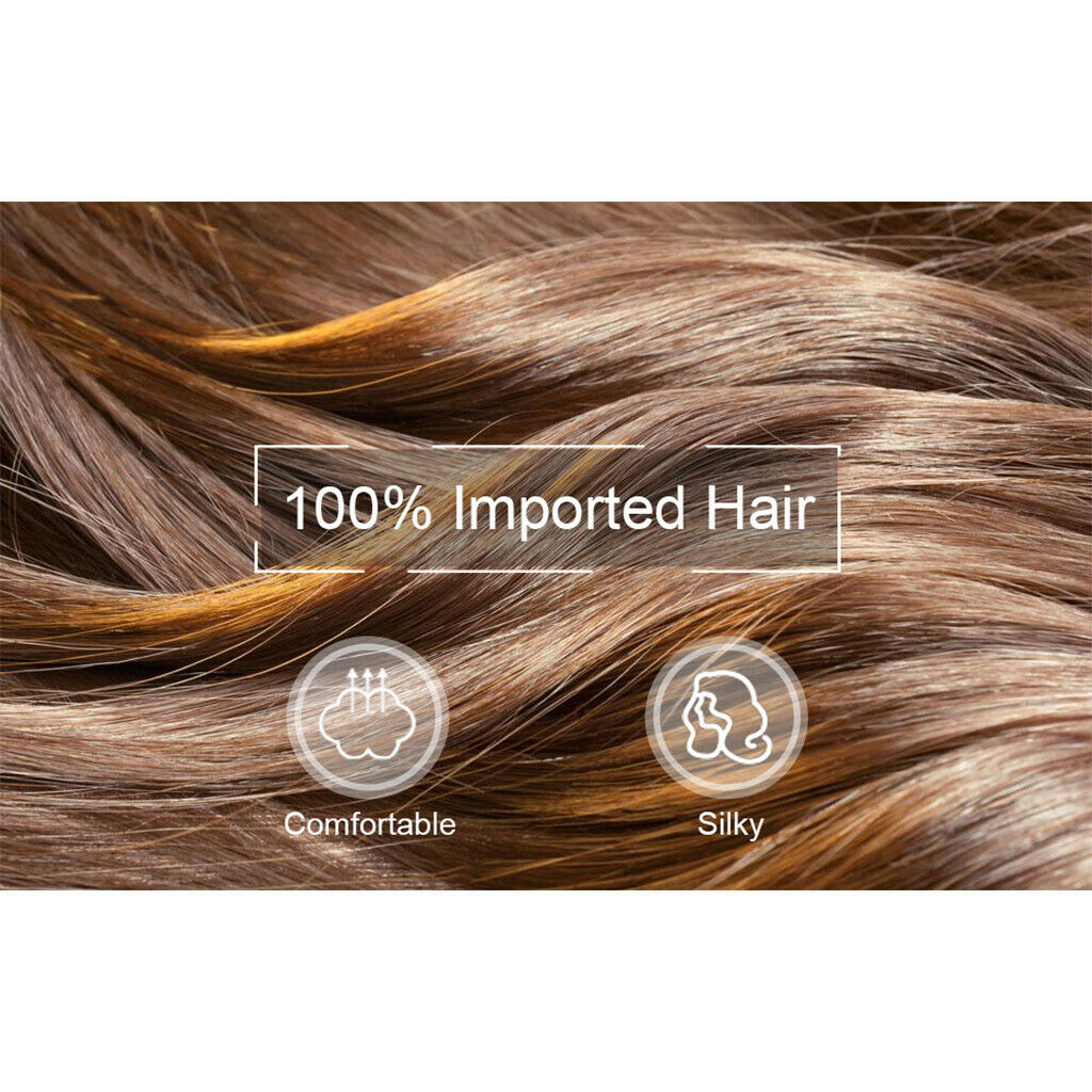 Synthetic Wigs for Women,Natural Straight Hair Black Wig with Bangs