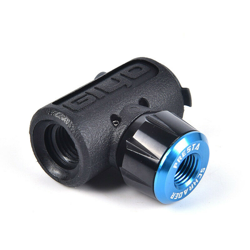 CO2 Pump Valve For Bicycle Schrader Presta Adapter Bike Pump Inflator Tire Tu Pb