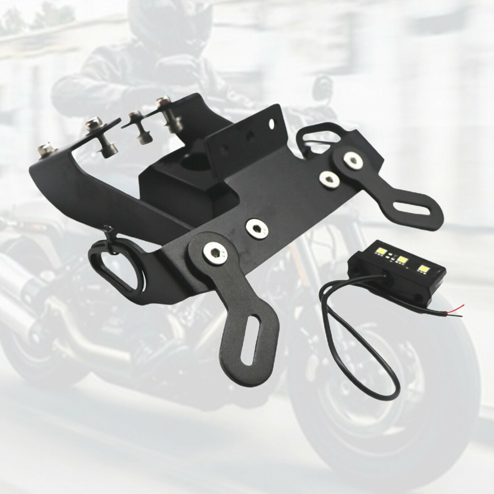 Motorcycle License Plate Holder Bracket for Yamaha FZ-09 2017-2018 Parts Acc
