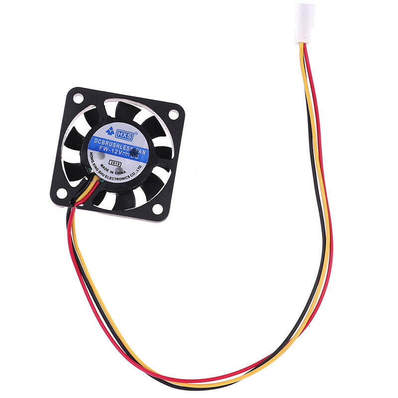 1Pc 4010 40MM 40*40*10 Cooling Fan 12V 0.8W 0.06A 3Pin Cooler Heatsink Min.l8