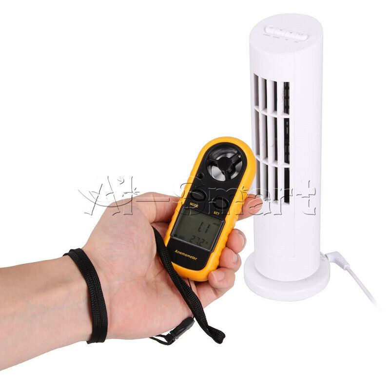 Digital LCD Handheld Anemometer Wind Speed Gauge Meter NTC Thermomoter