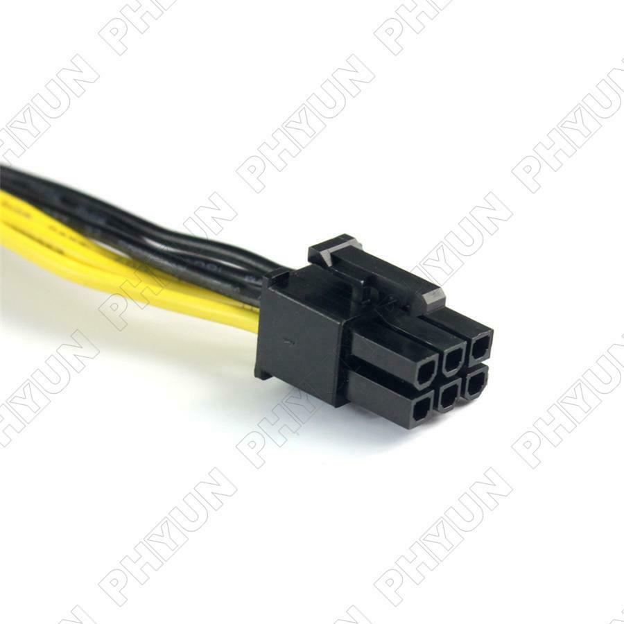 5Pcs Modular PSU Power Supply Cable PCI-e 6Pin to 8 Pin+6pin PCI Express Cable