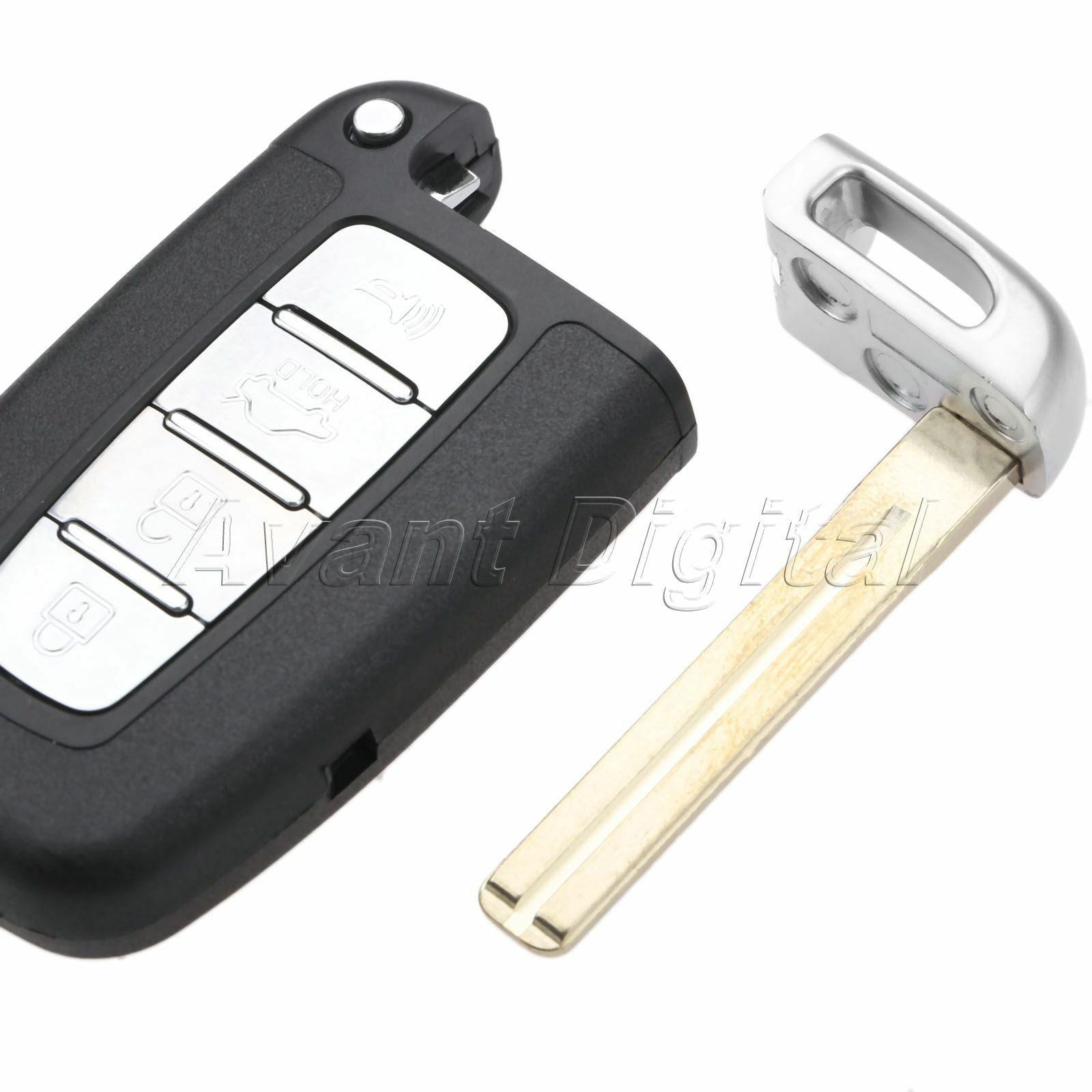 1Pc Remote Key Fob 4 BTN 433MHz Fit For 2011 12 13 14 HYUNDAI TUCSON SY5HMFNA04