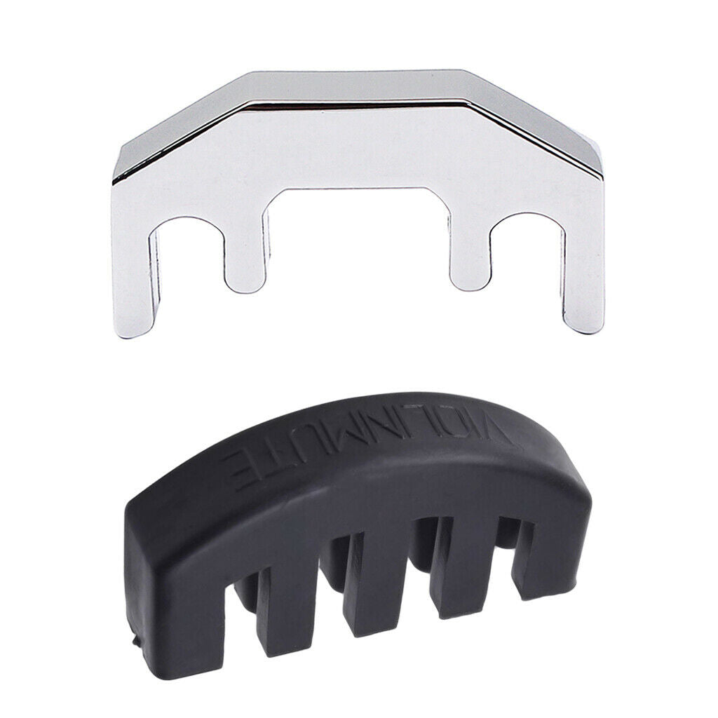 Durable 1/2 3/4 4/4 Size Violin Practice Mute Sourdine Violin Fiddle Parts