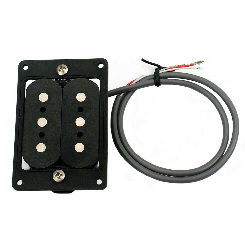 Black Fiber  Pickup Hand Wound For 3-String Cigar Box Guitar Parts 2020